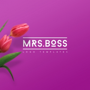 mrs-boss-feminine-logo-templates-easybrandz